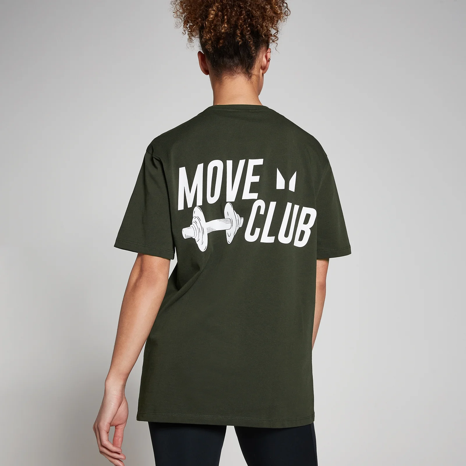 „MP Oversized Move Club“ marškinėliai – Miško žalia - XXL-XXXL vaizdas 1
