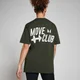 „MP Oversized Move Club“ marškinėliai – Miško žalia
