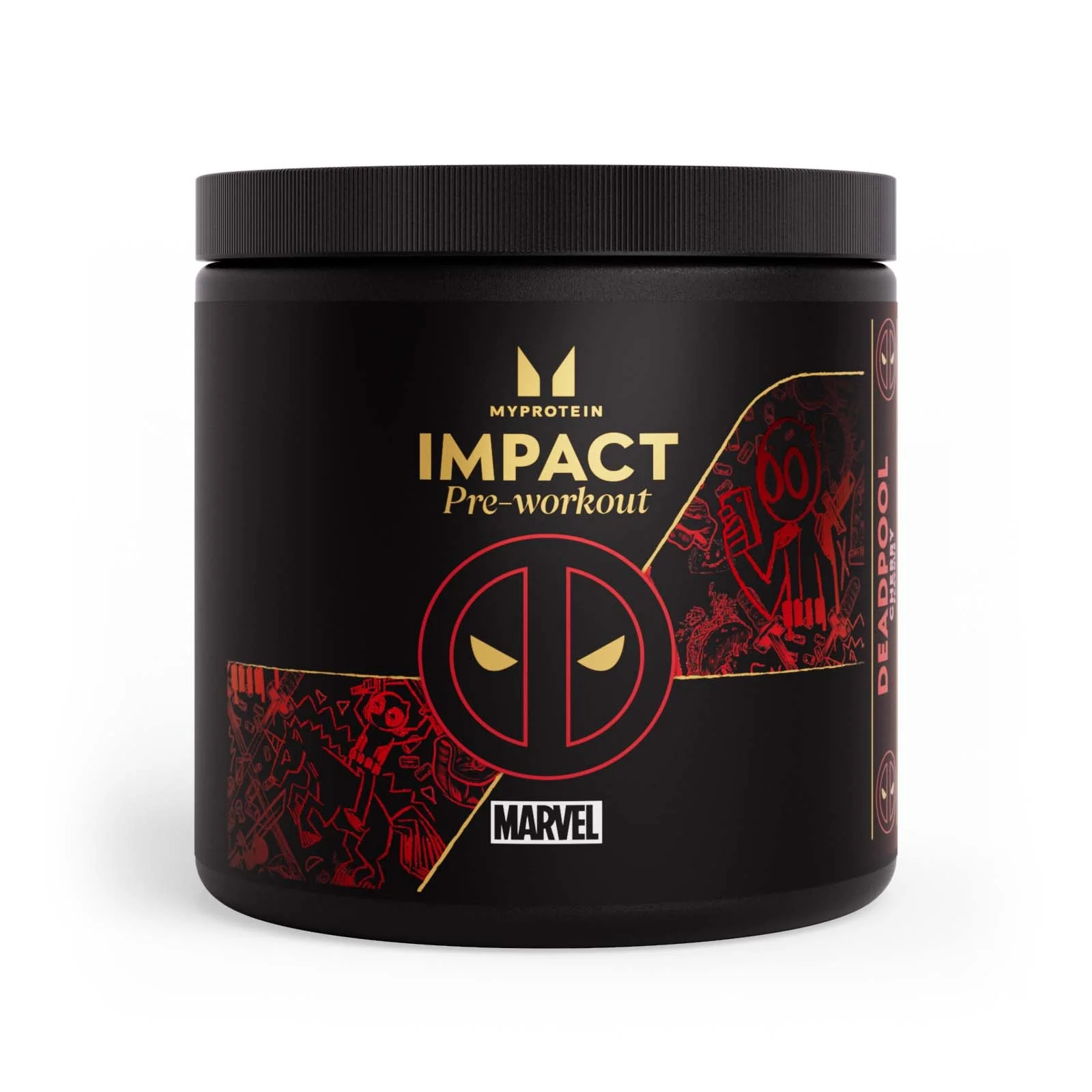 „Impact Pre-Workout – Deadpool“ - 40servings - Vyšnių vaizdas 1