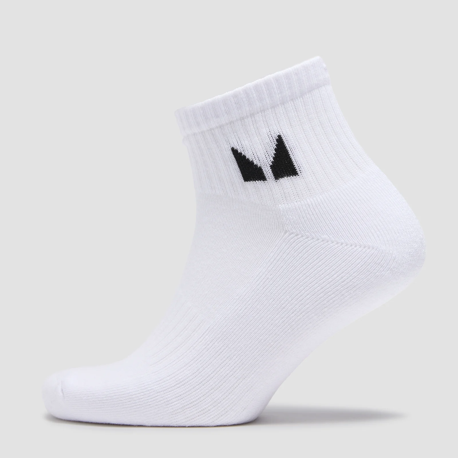 MP Unisex Ankle Socks (3 Pack) - White - UK 2-5 vaizdas 1