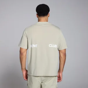 MP vyriški „Tempo Graphic Oversized“ marškinėliai – Druskos pilka - Size XS