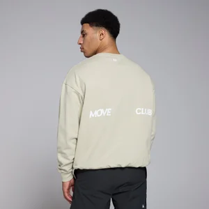 MP vyriškas „Tempo Oversized Graphic“ megztinis – Druskos pilka - Size XXL