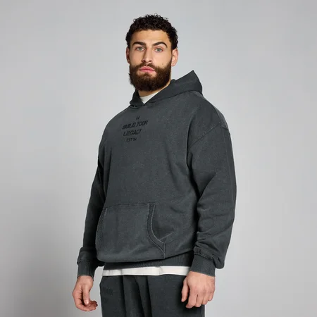 MP „Origin Washed Graphic“ džemperis – Bluki juoda