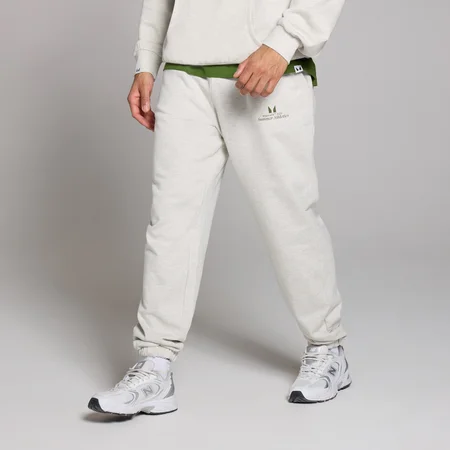 MP vyriškos „Lifestyle Oversized“ sportinės kelnės – Pilka marmuro