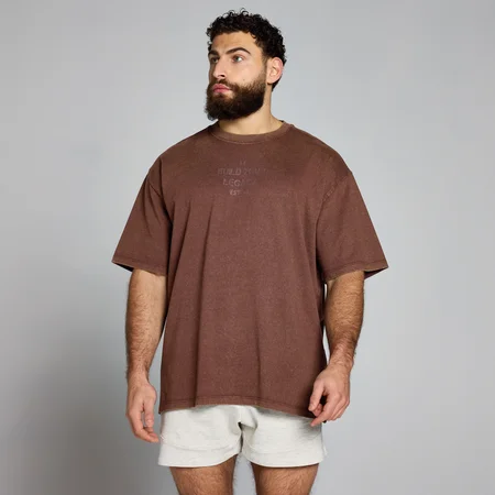MP „Origin Washed Graphic“ marškinėliai – Monetos spalva