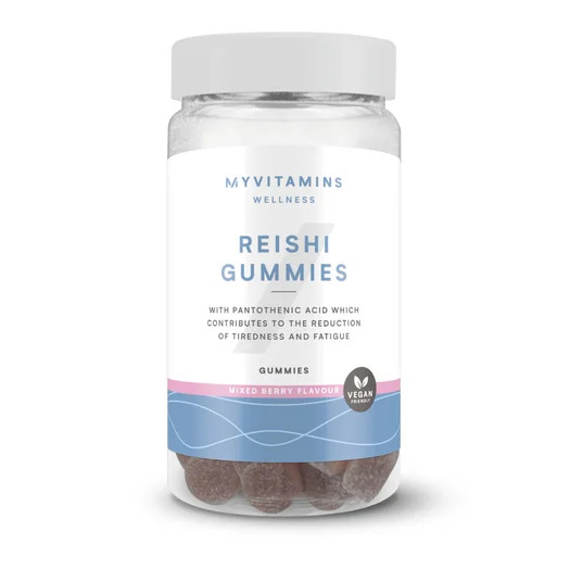 Grybų guminukai - 60gummies - Reishi (Relax) - Mixed Berry