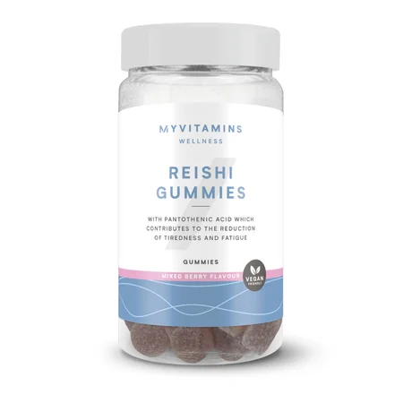 Grybų guminukai - 60gummies - Reishi (Relax) - Mixed Berry