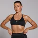 MP moteriška „Tempo Seamless Hybrid“ sportinė liemenėlė – Juoda