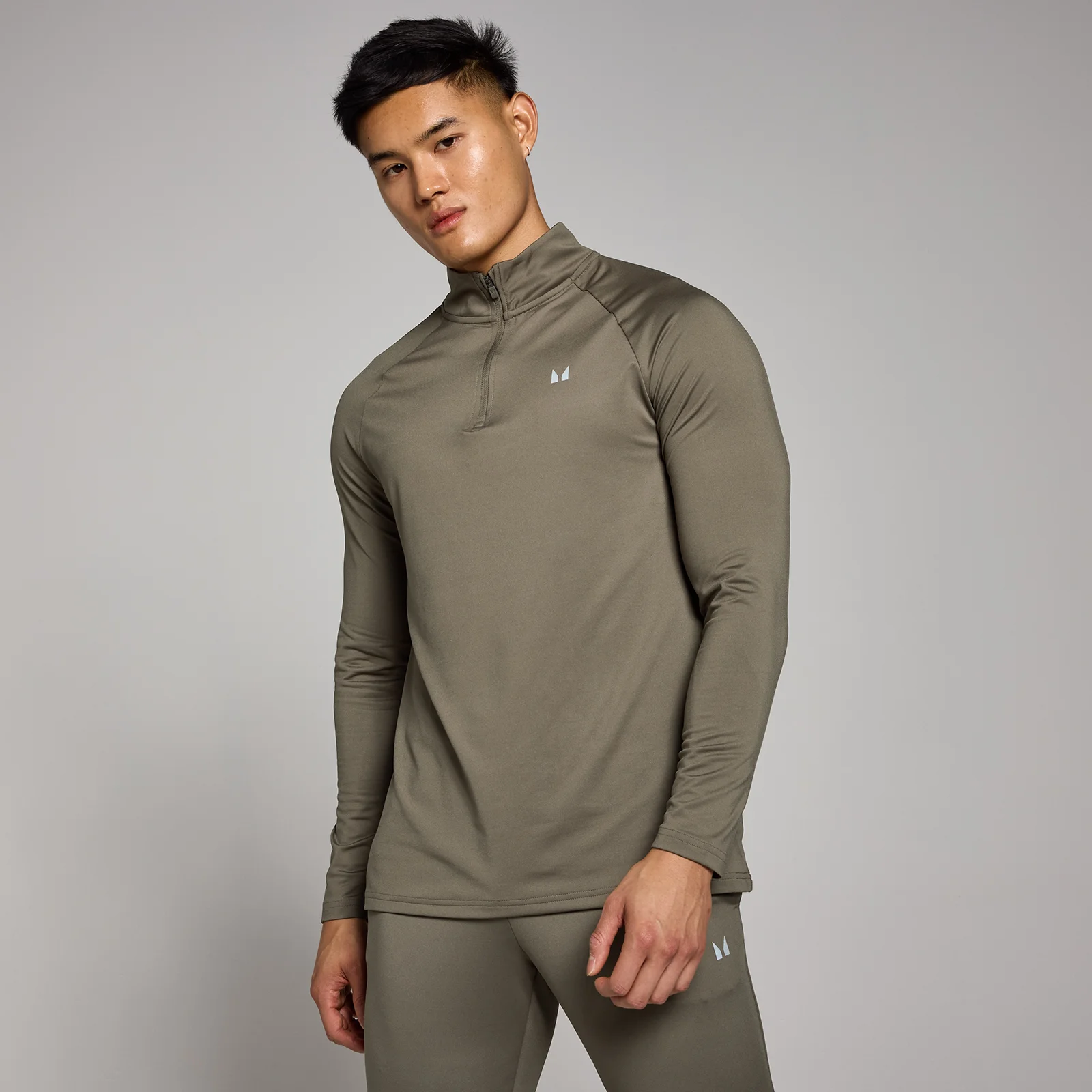MP Men's Training 1/4 Zip - Bark - S vaizdas 1