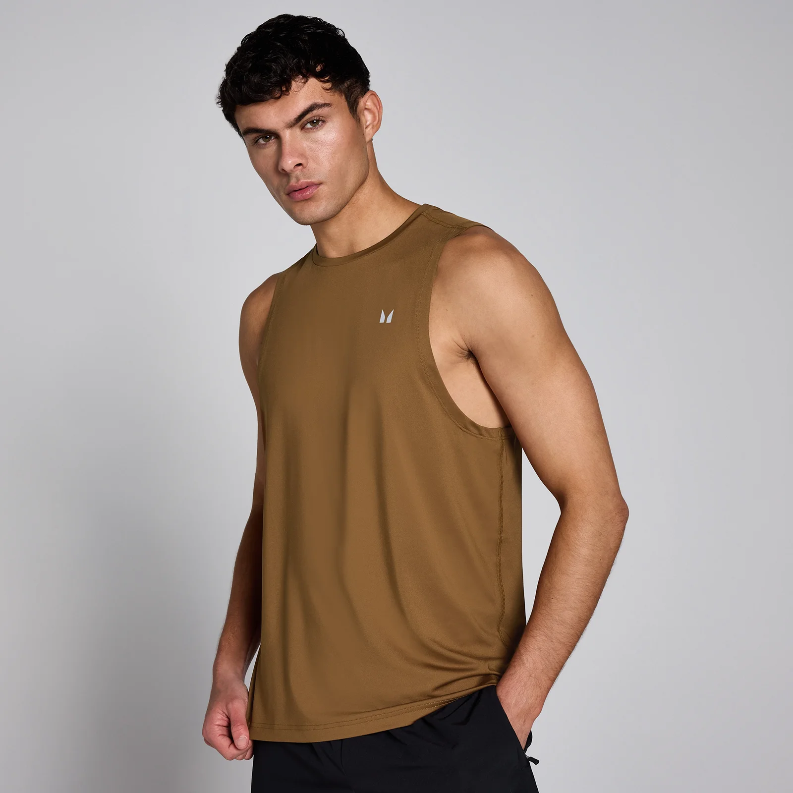 MP Men's Training Tank - Chestnut - XS vaizdas 1