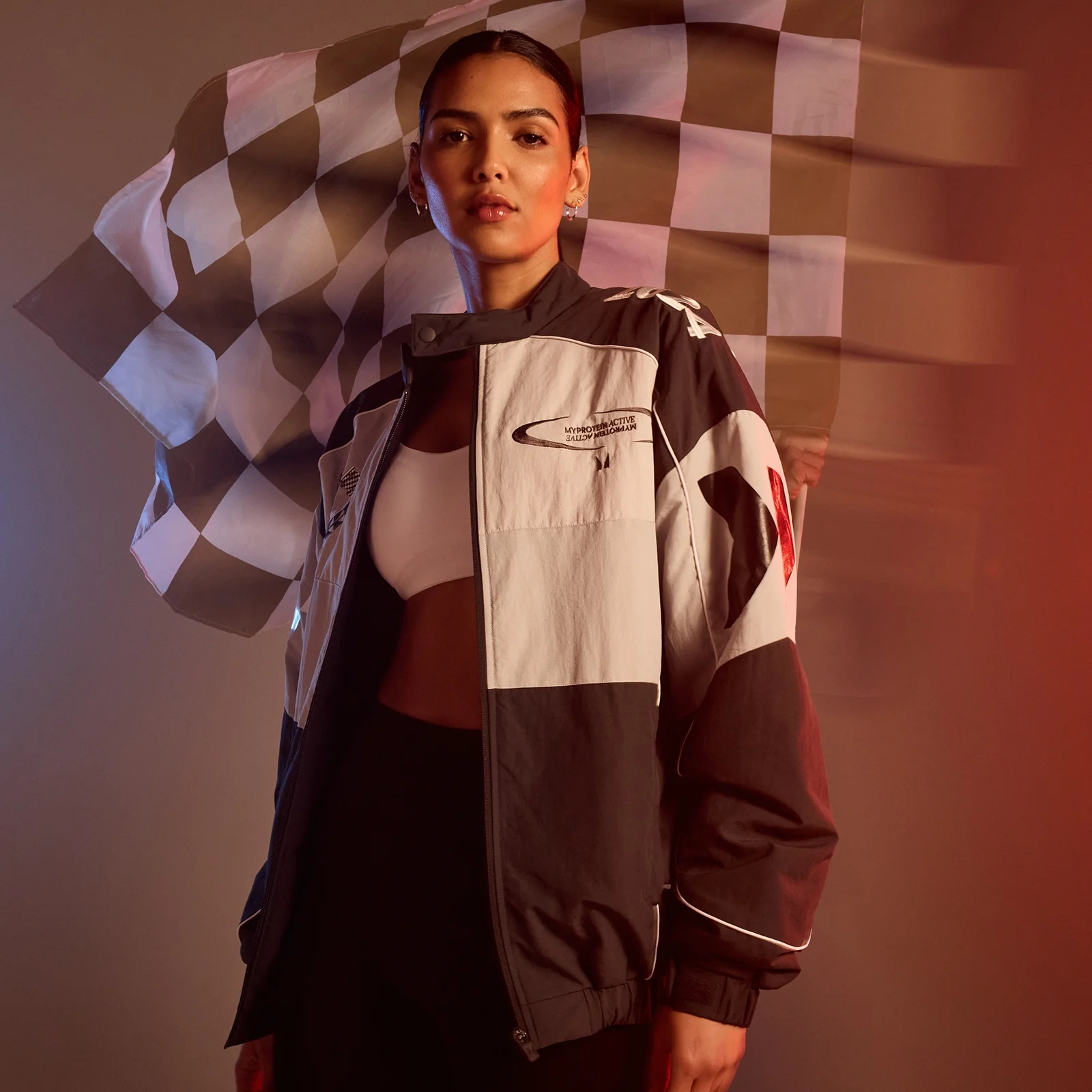 MP moteriška lenktyninė „Bomber“ striukė – juoda - S vaizdas 1