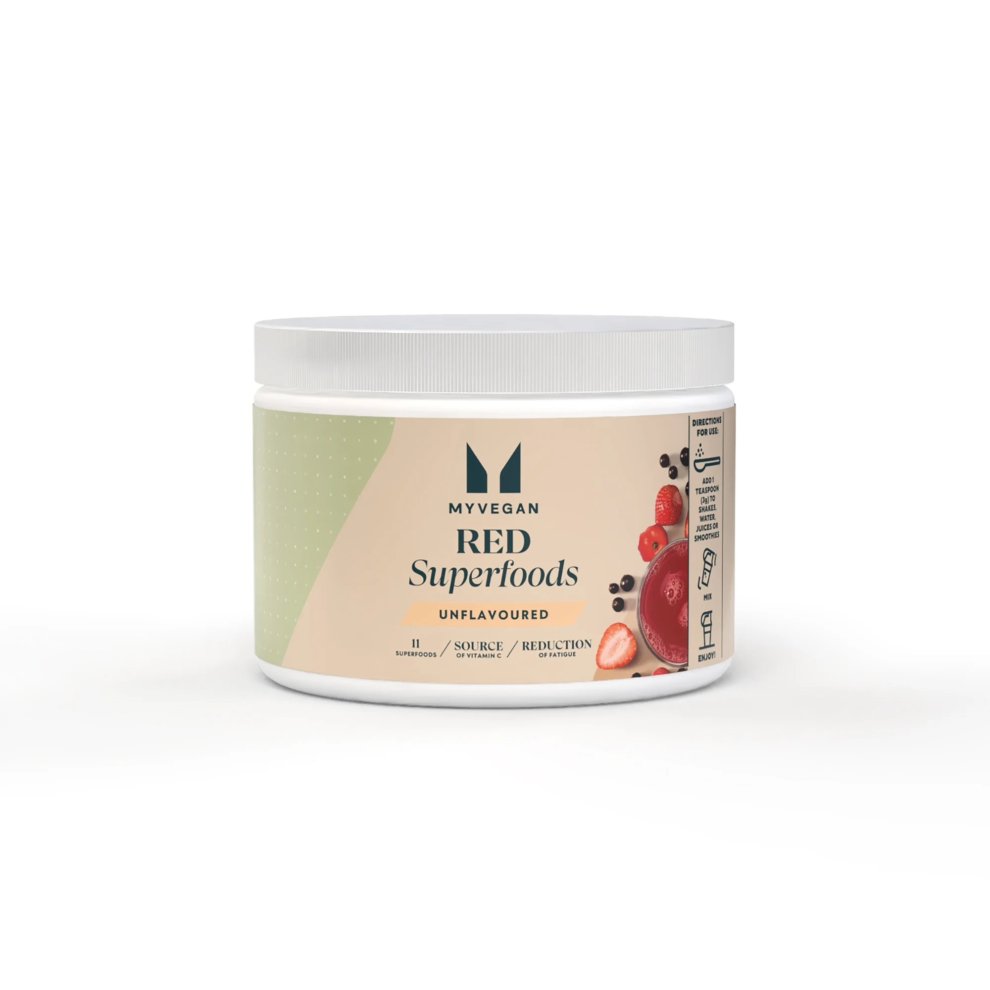 Raudonasis supermaistas - 50servings - Be skonio vaizdas 1