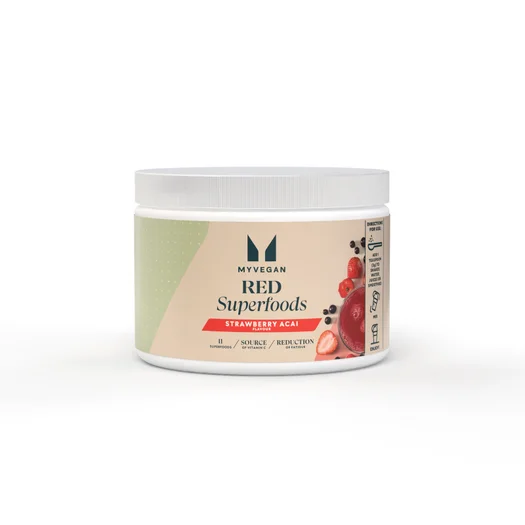 Raudonasis supermaistas - 50servings - Strawberry Acai