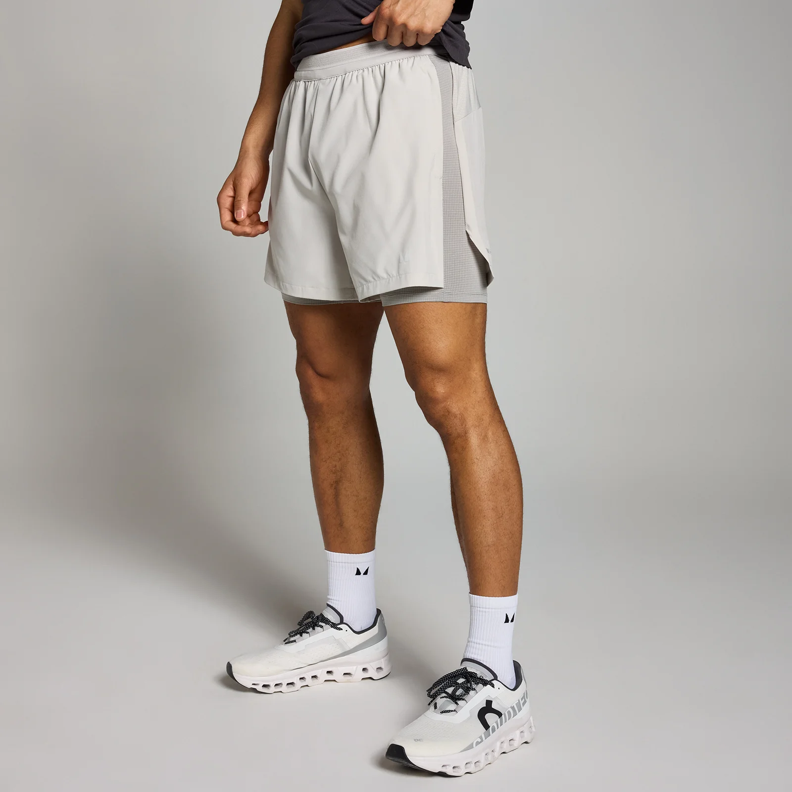 MP vyriški „Velocity 2 in 1“ 10 cm šortai – Chromo - XS vaizdas 1