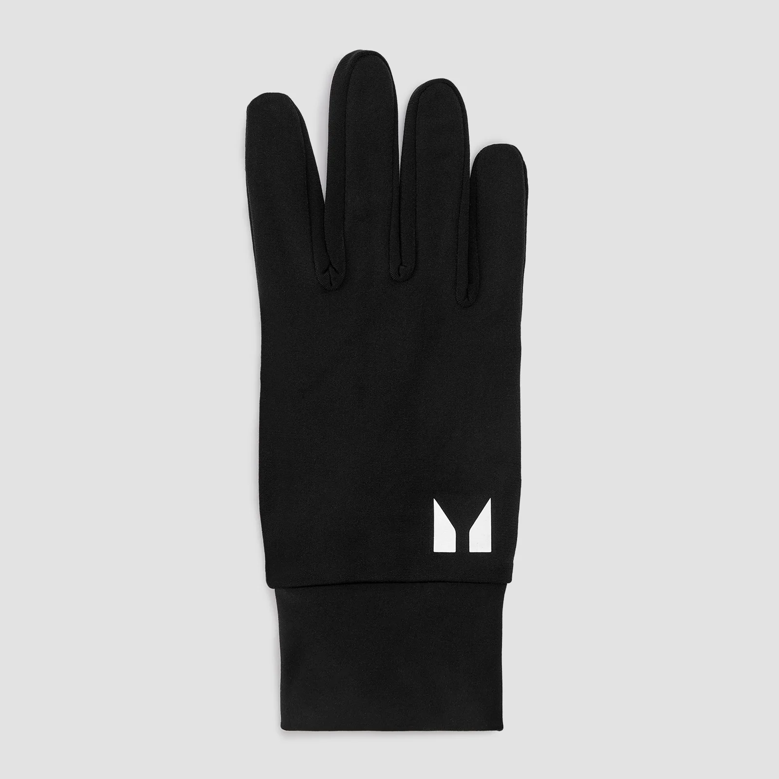 MP Reflective Running Gloves - Black - L - Juoda vaizdas 1