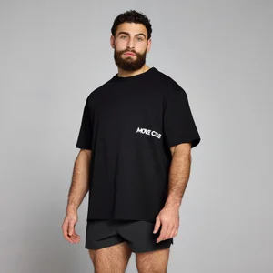MP vyriški „Move Club“ marškinėliai – Juoda - Size XXL-XXXL