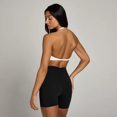 MP moteriška „Tempo Halterneck Open Back“ sportinė liemenėlė – Balta