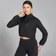 MP moteriška neperpučiama „Velocity Slim Fit Cropped“ striukė – Juoda