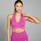 MP moteriška „Tempo Seamless Halterneck“ liemenėlė – Violetinė rožinė