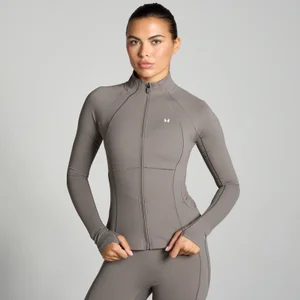 MP moteriškas „Tempo Ultra Curved Seam“ švarkelis – Tamsi triufelio - Size XS