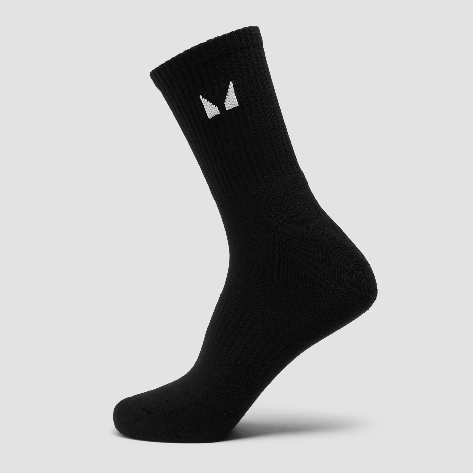 MP Unisex Crew Socks (1 Pack) - Black - UK 9-11 vaizdas 1