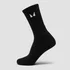 MP Unisex Crew Socks (1 Pack) - Black - UK 9-11