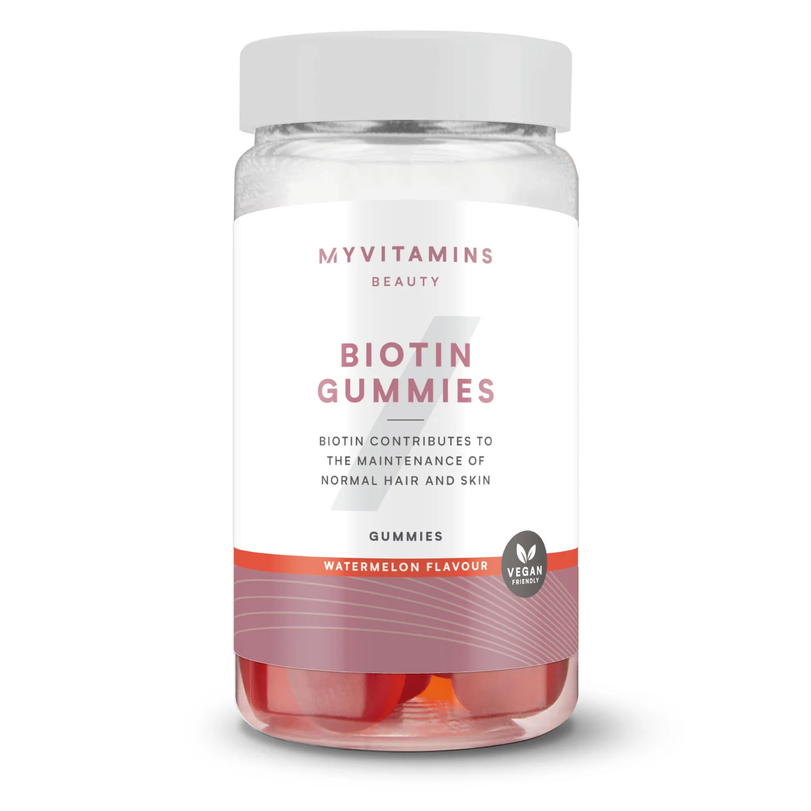Biotino guminukai - 60gummies - Arbūzų vaizdas 1