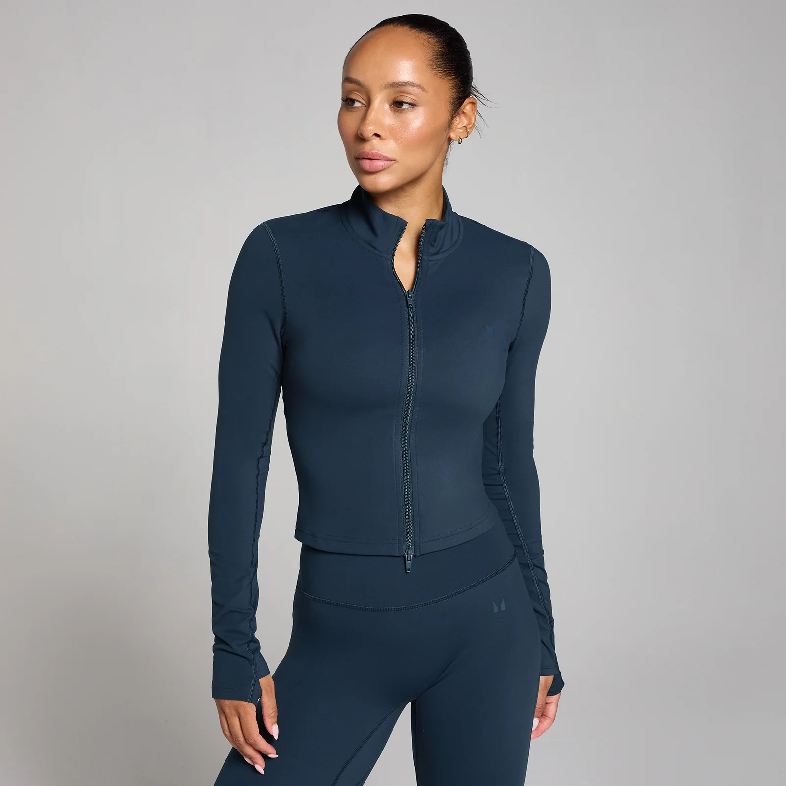 MP moteriškas trumpas „Tempo“ švarkelis – Tamsi safyro  - XS vaizdas 1