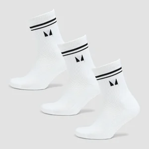 MP pilateso kojinės (3 vnt.) – Balta - Size UK 2-5