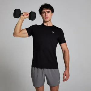 MP vyriški „Active Gridded“ marškinėliai - Juoda - Size XS