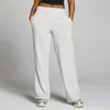 Moterų Basics tiesių kojų sportinės kelnės MP - Šviesiai pilka marginta