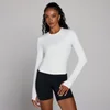 MP Women's Tempo Long Sleeve Top With Thumbholes - White - White
