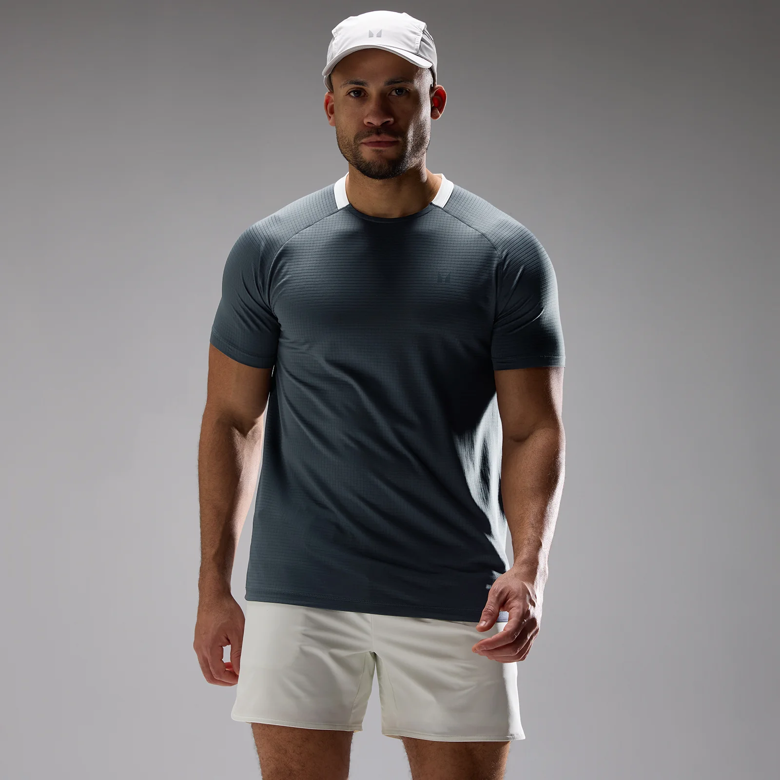 MP vyrų Training Ultra tinklelio marškinėliai – Anchor Grey - XL vaizdas 1