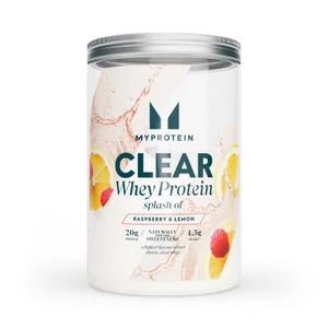 „Clear Whey Splash“ - Flavour Splash Of - Raspberry & Lemon