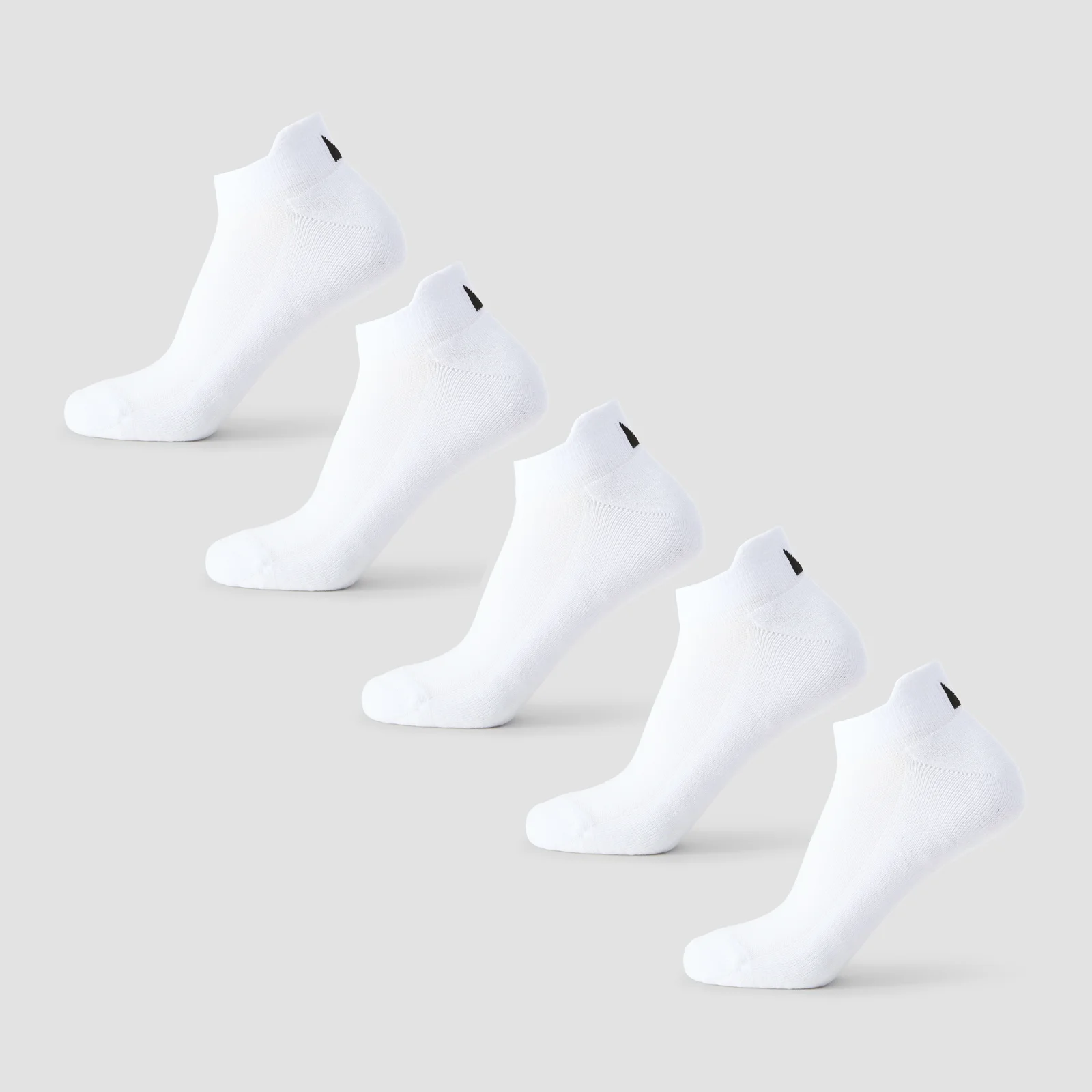 MP unisex sportinės kojinės (5 poros) - Baltos - UK 6-8 vaizdas 1