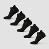 MP Unisex trumpos kojinės (5 poros) - Juoda