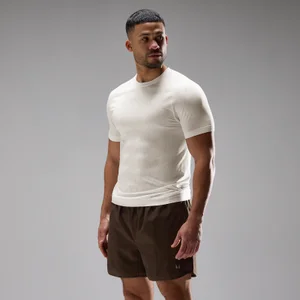 Vyrų be siūlių marškinėliai MP Velocity Ultra - Dramblio kaulo spalvos - Size XL
