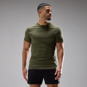 MP vyrų Velocity Ultra besiūlis marškinėliai - Dulkių alyvuogių - Size XXL