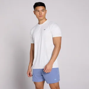 MP vyrų Active Training Pillar grafiniai marškinėliai - Balti - Size XXXL