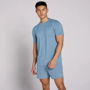 Vyrų MP Active Training Pillar Graphic marškinėliai - Rūko mėlyna - Size XXXL
