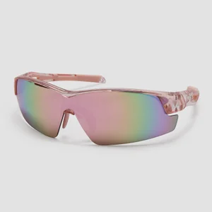 MP bėgimo akiniai nuo saulės su dėklu - Rožinė - Colour Pink