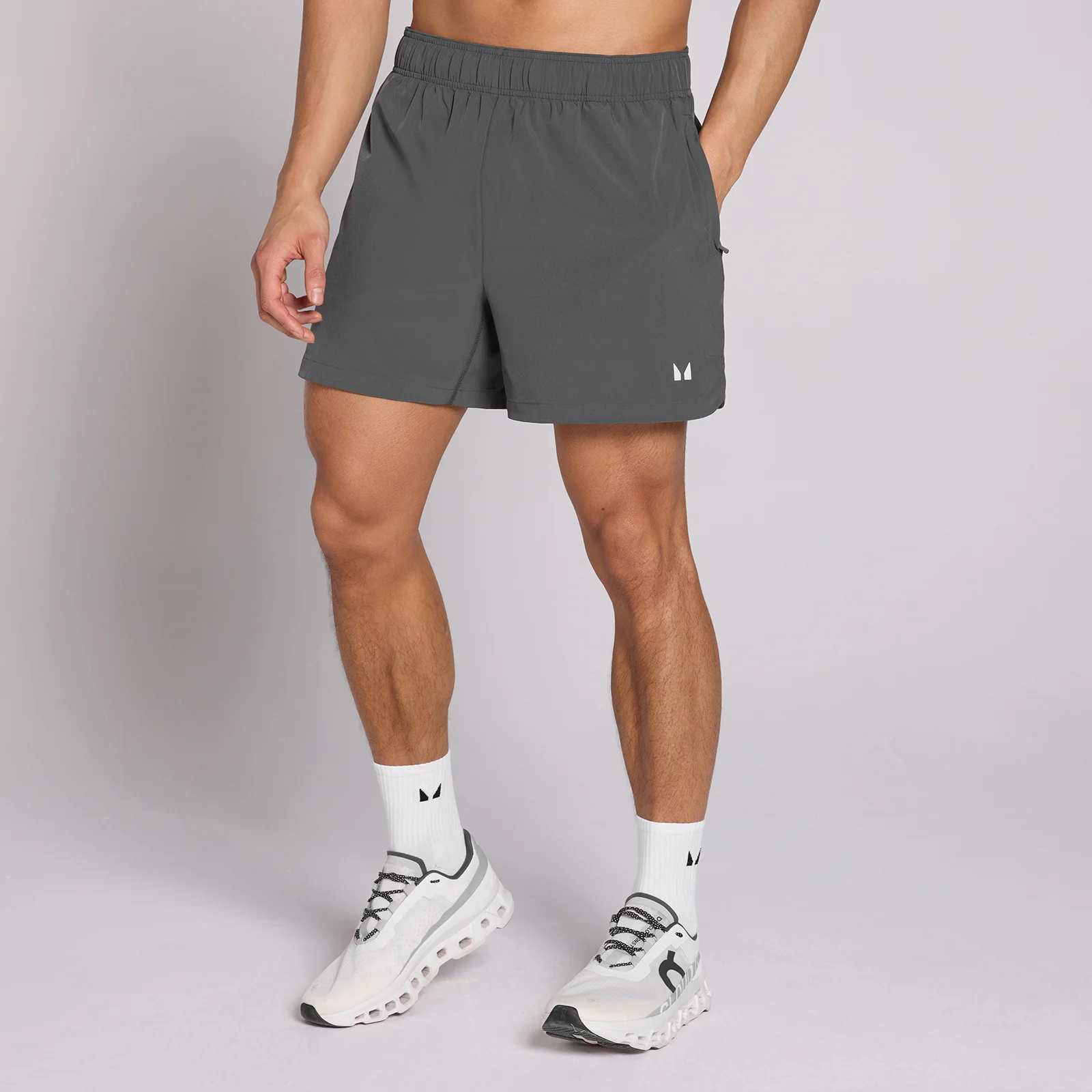 MP Men's 5" Woven Training Short - Dark Grey - L vaizdas 1