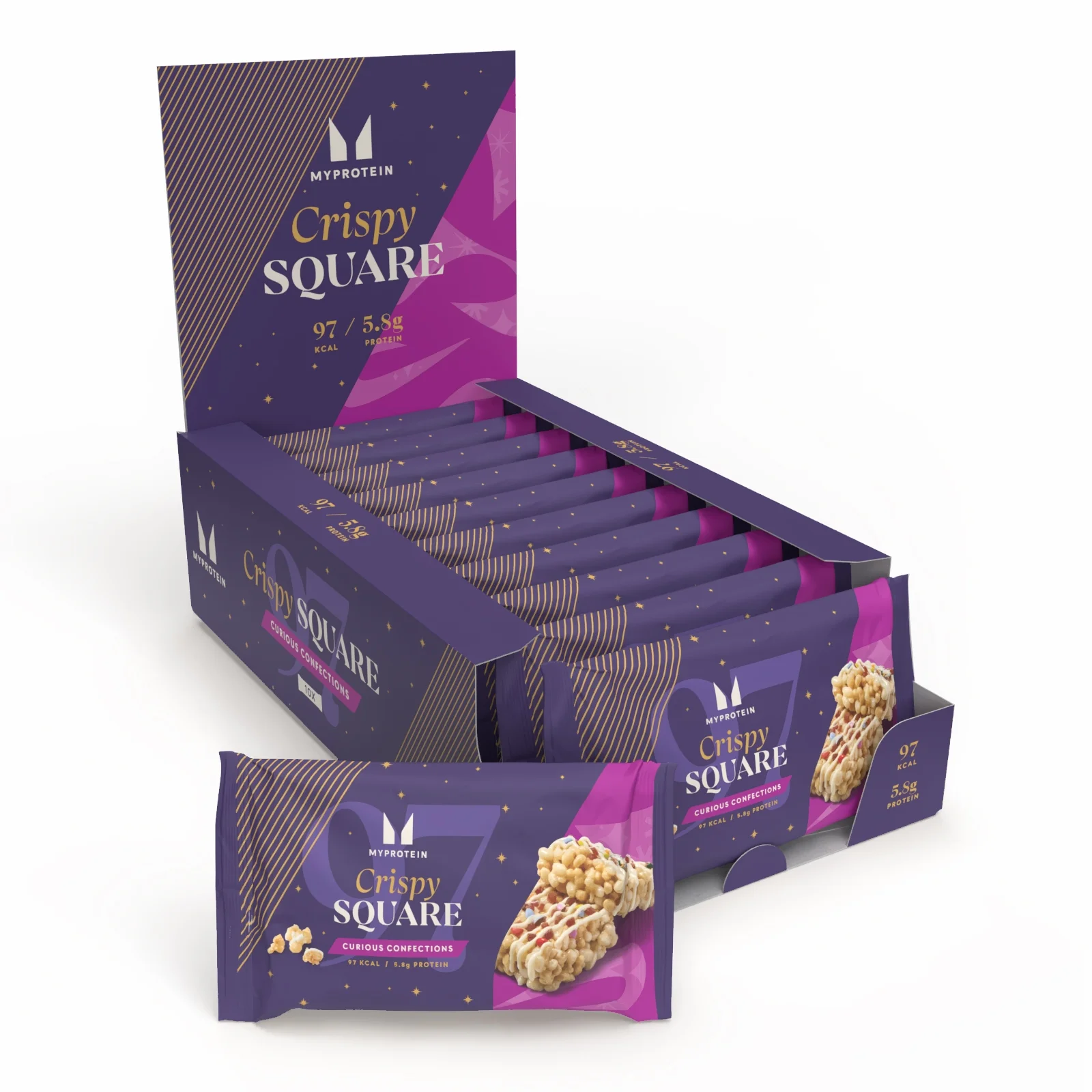 Traškus batonėlis - 10Batonėliai - Curious Confections vaizdas 1