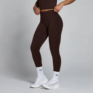 Moterų Tempo aukštu liemeniu tamprės MP - Rudos - Size S