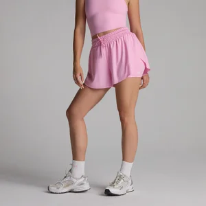 MP moterų Tempo 2 in 1 lengvi šortai - Kosminė rožinė - Size XXL