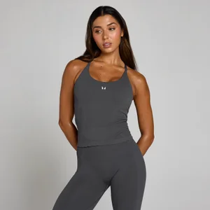 MP moterų Tempo Ultra be siūlių ilgas topas - Pilka - Size XS