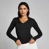 MP Moterų Tempo Long Sleeve Collared Top - Juoda