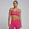 MP moteriška sportinė liemenėlė Lift Bandeau - Ryškiai vyšninė