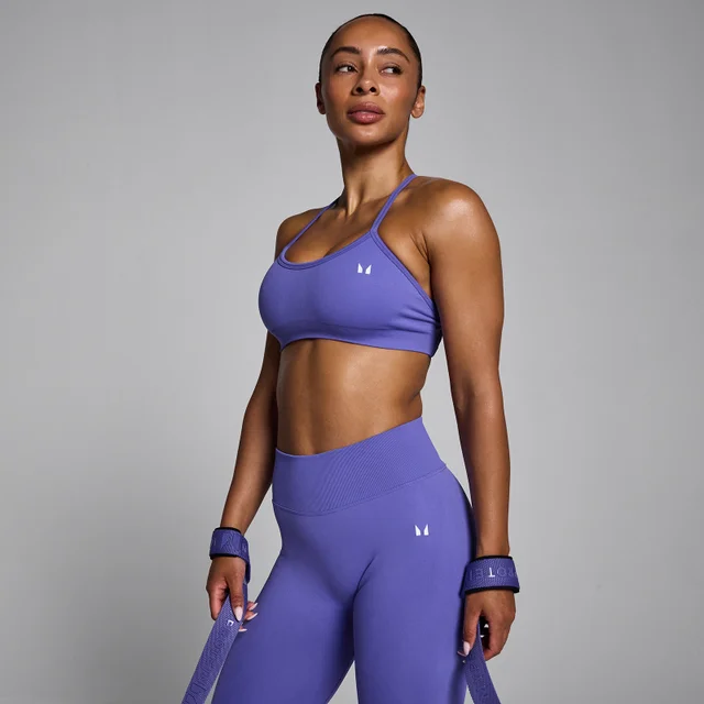 MP moterų Lift be siūlių liemenėlė su petnešomis - Tamsiai mėlyna