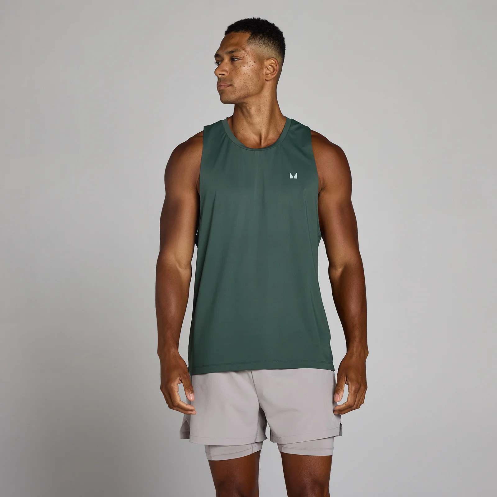 MP Men's Velocity Ultra Tank - Cloudy Green - M vaizdas 1